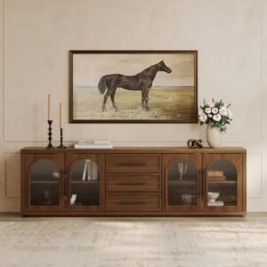 Modern Buffet Table with Storage Drawers – Multipurpose Sideboard for Dining & Living Rooms