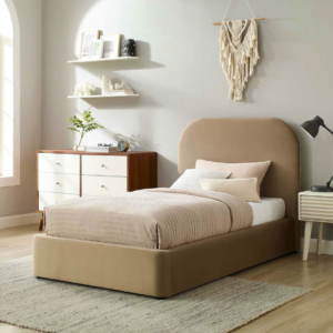 Keynote Minimalist Single Bed - Single bed | bedroom view side