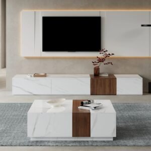 Vewal Minimalist Media Unit- Tv unit | room decor
