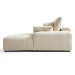Premium Modular U-Shaped Sectional Sofa - L Shape Sofa | chaise side view 2