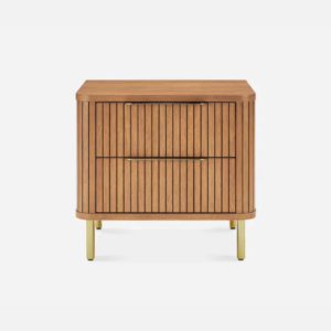 Harper 2 Drawer Side table - Side Table | Front main view