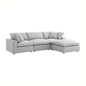 Carmen Spacious 4-Seater Sofa - L shape Sofa | white background
