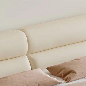 CloudRest Low Platform Upholstered Bed - beds | padded headboard