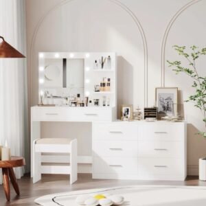 Jaisen Makeup Dresser - Dressing Table | room front view