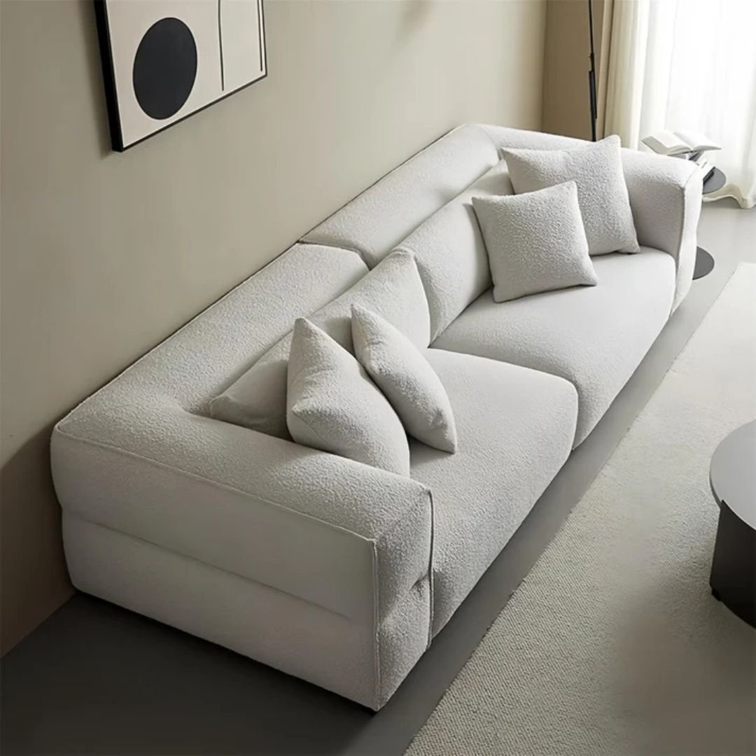 2 Blanc Grande Designer Sectional Lounge - Sofa | top view