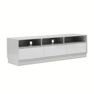 Emilia Minimalist TV Stand with Storage- Tv unit | side view 2