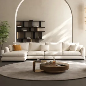 Alto L Shaped Sectional Sofa with Chaise - L Shape Sosa | bedroom view