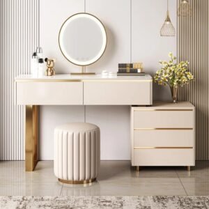 Christean Vanity Without Mirror - Dressing Table | front view