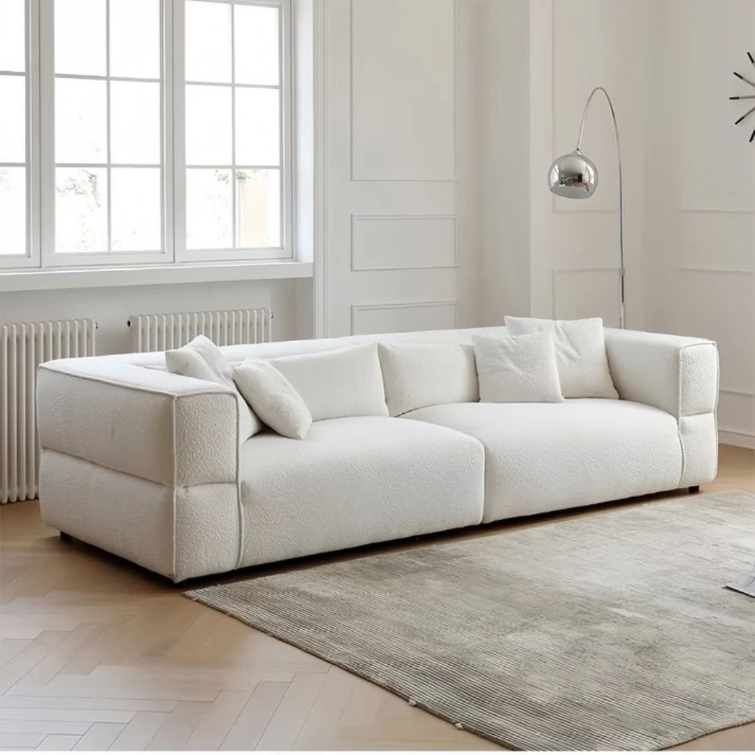 3 Blanc Grande Designer Sectional Lounge - Sofa | side view