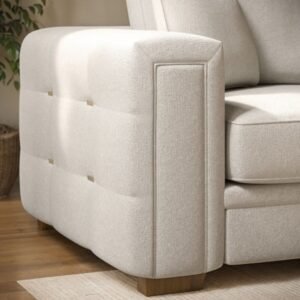 Avalon Upholstered Fabric Couch - Sofa | Arm Design