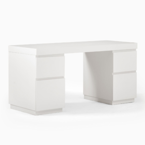 Contemporary Study Desk - Study Table | 1 side view drawers
