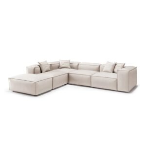 Luxury L shaped Sofa With Ottoman - L Shape Sofa | new sofa design