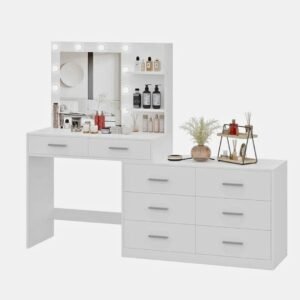 Jaisen Makeup Dresser - Dressing Table | side view