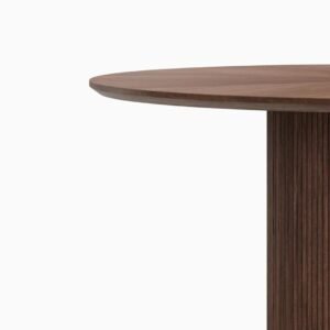 Dining Table & Wooden Pedestal Base - Dining table | close design look