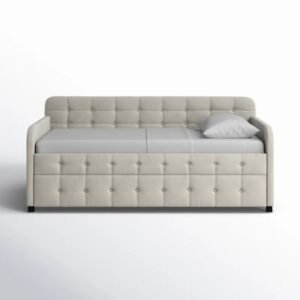 Seraphine Tufted upholstered daybed - Daybed | tufted day bed
