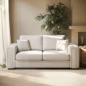 Avalon Upholstered Fabric Couch - Sofa | room front view