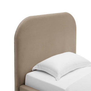 Keynote Minimalist Single Bed - Single bed | headboard close view
