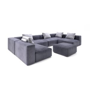 Majlis Style Modular Sectional Sofa - Sectional sofa | side view image