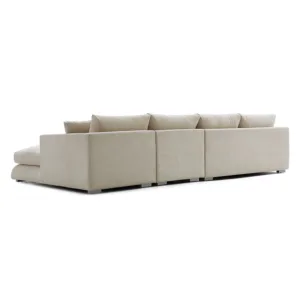 Alto L Shaped Sectional Sofa with Chaise - L Shape Sosa | back side view