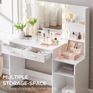 Hollywood Style Vanity - Dressing Table | storage space