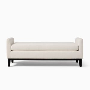 Harvey Elegant Upholstered Bench- Ottoman bench | front main