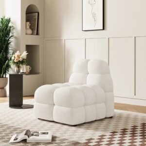Cloud Plush Lounge Chair – Modern Armless Accent Chair - Arm chair | Room decor