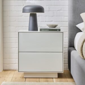 Sleek Bedroom Nightstand - Side Table | front view