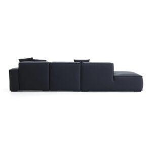 Ultra Modern Chaise Sectional -L Shape Sofa | back design view