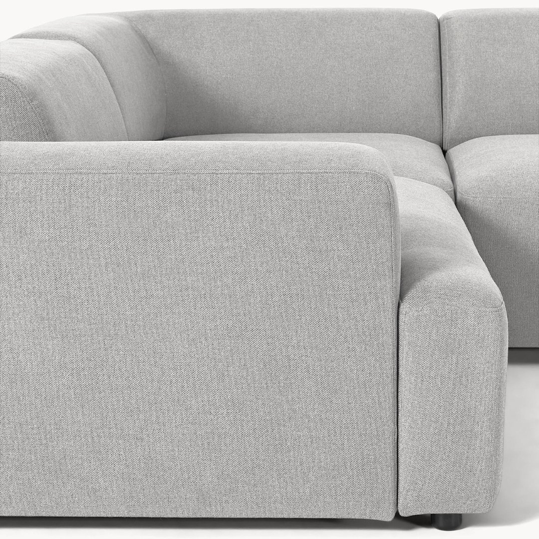 5 Grote L Shaped Modular Sofa - L Shape Sofa | arm design