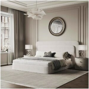 Stylish Double Headboard Bed - beds | bedroom design