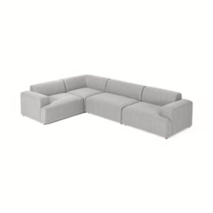 Grote L Shaped Modular Sofa - L Shape Sofa | side front view
