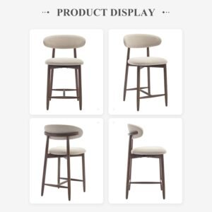 Scandinavian-Inspired High Chair - Stool | 4 angle image