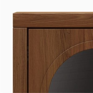 Modern Buffet Table with Storage Drawers – Multipurpose Sideboard for Dining & Living Rooms - Buffet Table | close design