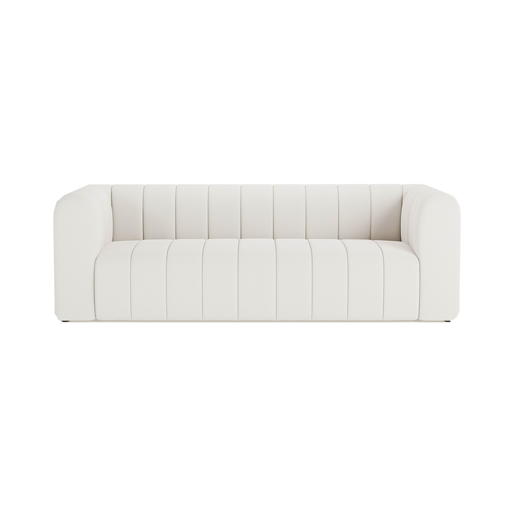 Urban Plush Curvy Sofa - Sofa | front view