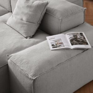 Zenith Double Sided Sectional Sofa - L Shape Sofa | Sofa arm design