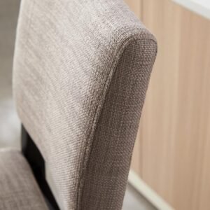 Upholstered High-Back Counter Chairs - Stool | close view