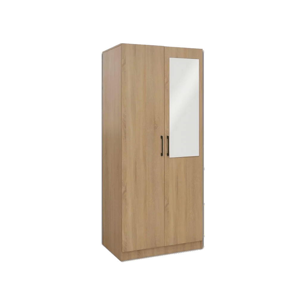 2 door Cambridge Wardrobe - Wardrobe | side view