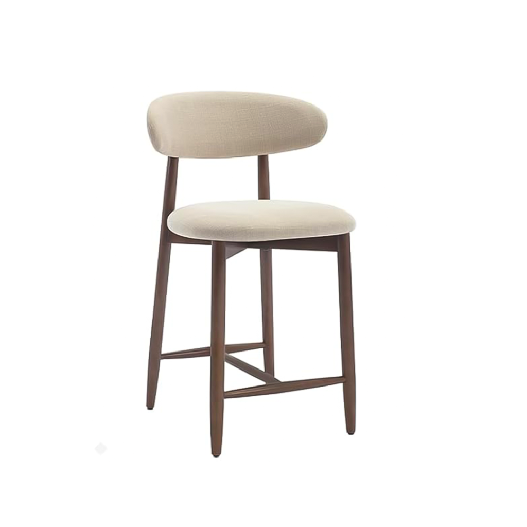 Scandinavian-Inspired High Chair - Stool | side view
