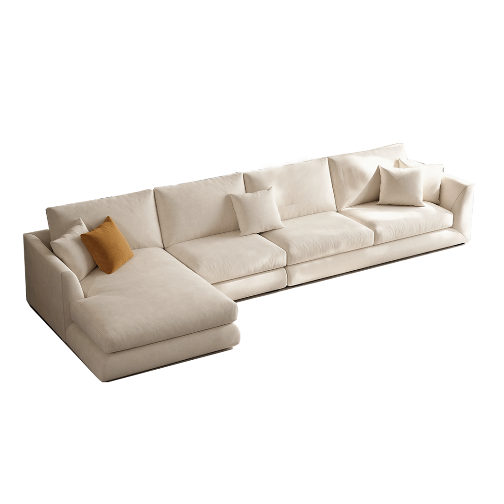 Alto L Shaped Sectional Sofa with Chaise - L Shape Sosa | top main view
