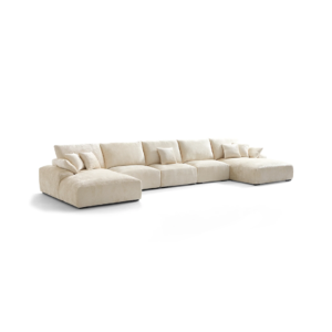 Premium Modular U-Shaped Sectional Sofa - L Shape Sofa | main image