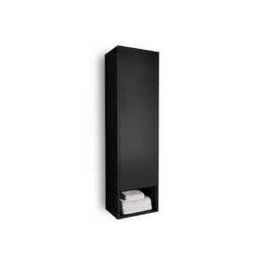 Tall Bathroom Storage Cabinet – Wall Mounted with Open Shelf- bathroom furniture | tall design