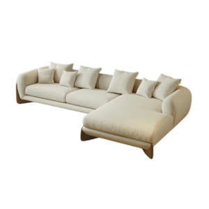 Elara Designer Luxury Sofa , L shape Sofa , chaise design