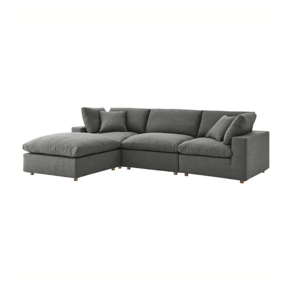 Carmen Spacious 4-Seater Sofa