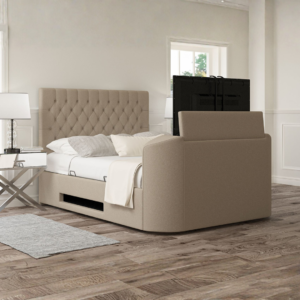 Emirates Royale TV-Bed - hydraulic storage and tv bed