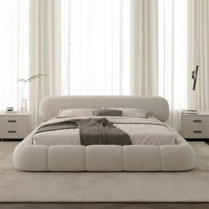 Aura Low-Profile Upholstered – Beds | bedroom front view
