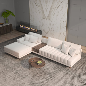 Averon Smart Modular Sectional Sofa _ L Shape Sofa_ lifestyle side view