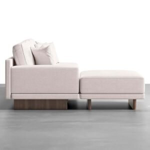 Averon Smart Modular Sectional Sofa _ L Shape Sofa_ ottoman side
