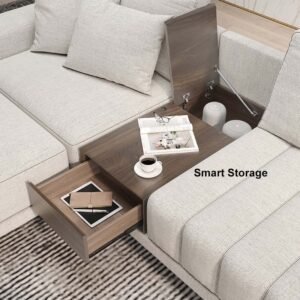 Averon Smart Modular Sectional Sofa _ L Shape Sofa_ storage