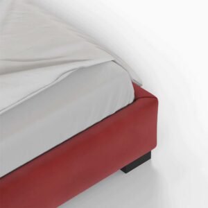 Chloe Velvet Upholstered Bed sideboard view – Beds | board close view