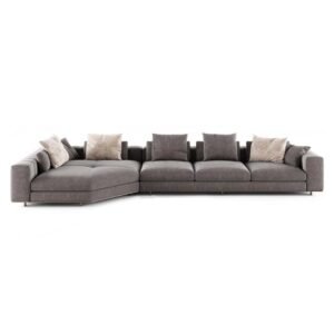 Elvio Modular Sofa _ L shape Sofa _ front side view
